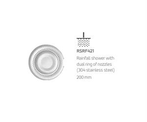 Rainfall Shower With Dual Ring RSRF421