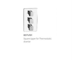 Square Upper Parts For Thermostatic Diverter BSTU101